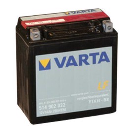 Varta 514 902 022 MC-batteri 12 volt 14 Ah (+pol till vänster)